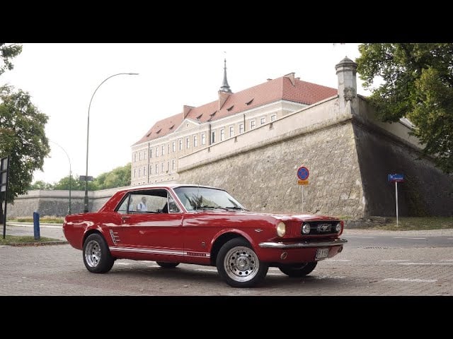 Ford Mustang z 1966 roku na wesele. Klasyk do ślubu - film 1