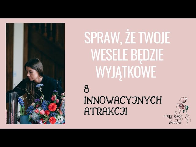 Masz Babo Kwiatek- Kwiaty i dekoracje/Kompleksowa oprawa Ślubu/Wesela - film 1