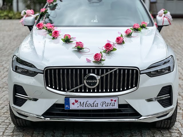 Samochód do ślubu z przybraniem, NOWE Volvo XC60 - 2022 rok, OKAZJA - film 1