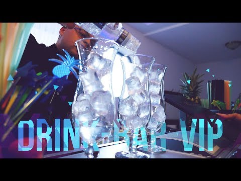 Barmani na wesele Drink Bar VIP, ciężki dym, fontanny iskier - film 1