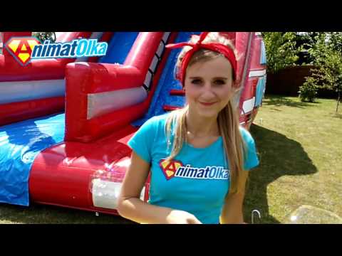 AnimatOLKA - mega animacje dla dzieci - Fotobudka+Zjeżdżalnie+Maskotki - film 1