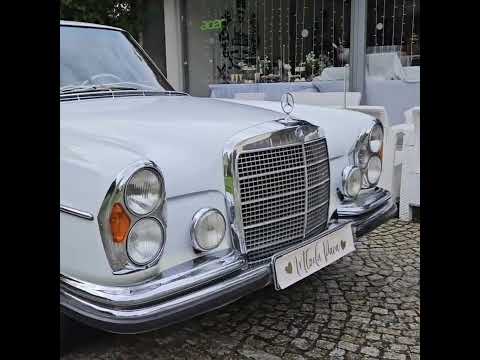 Biały Mercedes W108 280 SE 1971 - film 1