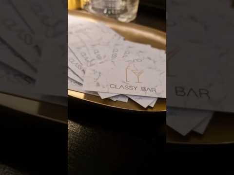 Classy Bar - usługi barmańskie - film 1