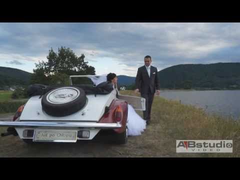 Retro Samochód - Auto do ślubu - Ford Mustang 1966r - Replika Spratan - film 1