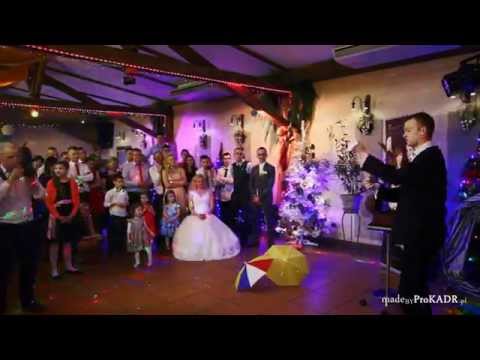 Iluzjonista Tomasz Sadowski - Niezapomniana atrakcja na wesele! - film 1