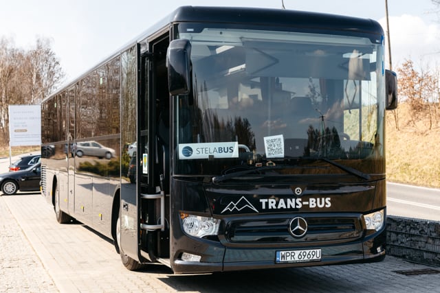 StelaBus - Przewóz gości - autobusy - film 1